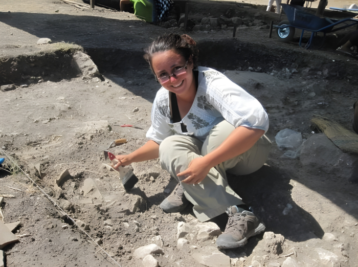 Archaelogist woman